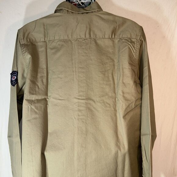 BOCOMAL FR Shirts Flame Resistant 100% C NFPA2112 7.5oz Men's Welding Shirt L - Picture 6 of 8